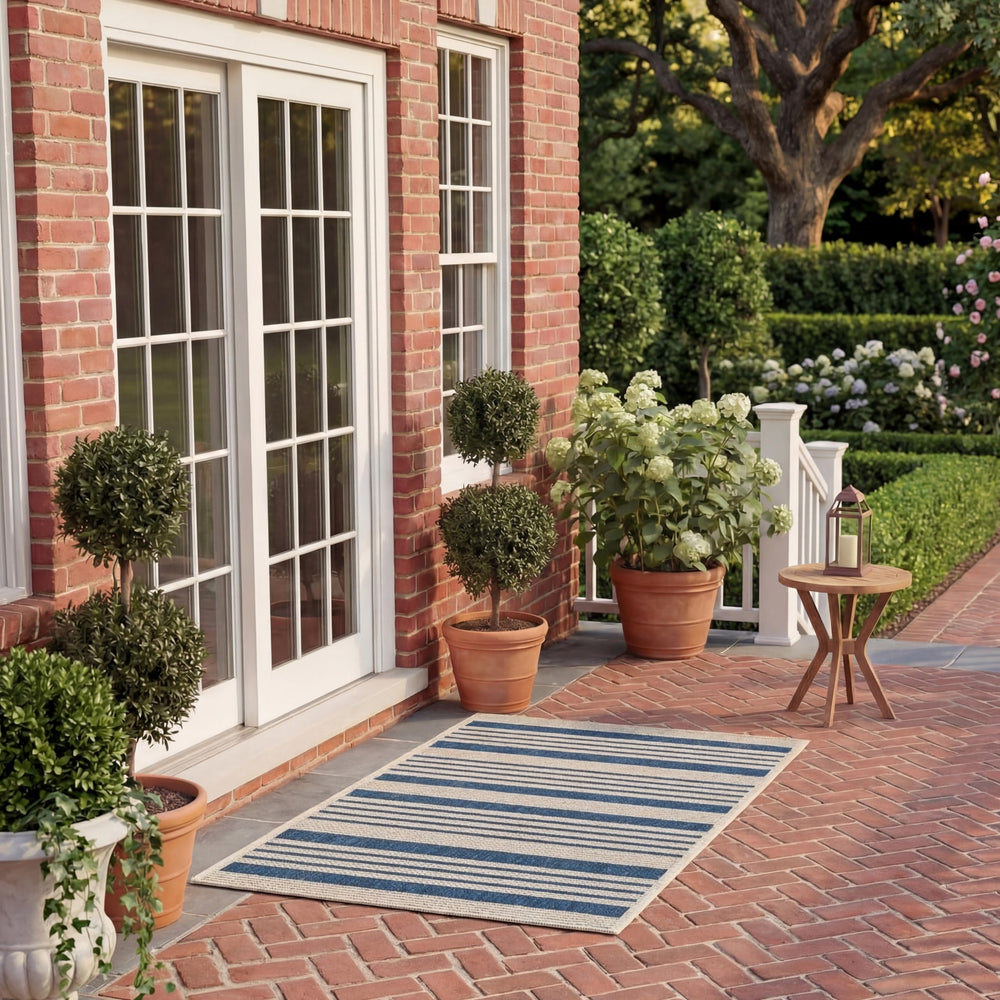 SAFAVIEH Washable Outdoor Rug with cleaning instructions