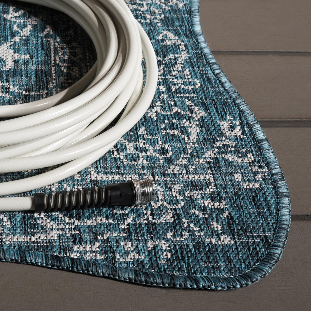 SAFAVIEH Washable Outdoor Runner Rug in living room