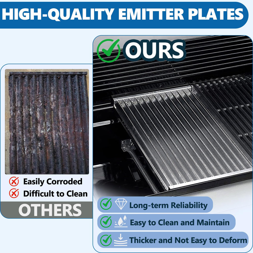 SafBbcue Emitter Plate compatible with Char-Broil models