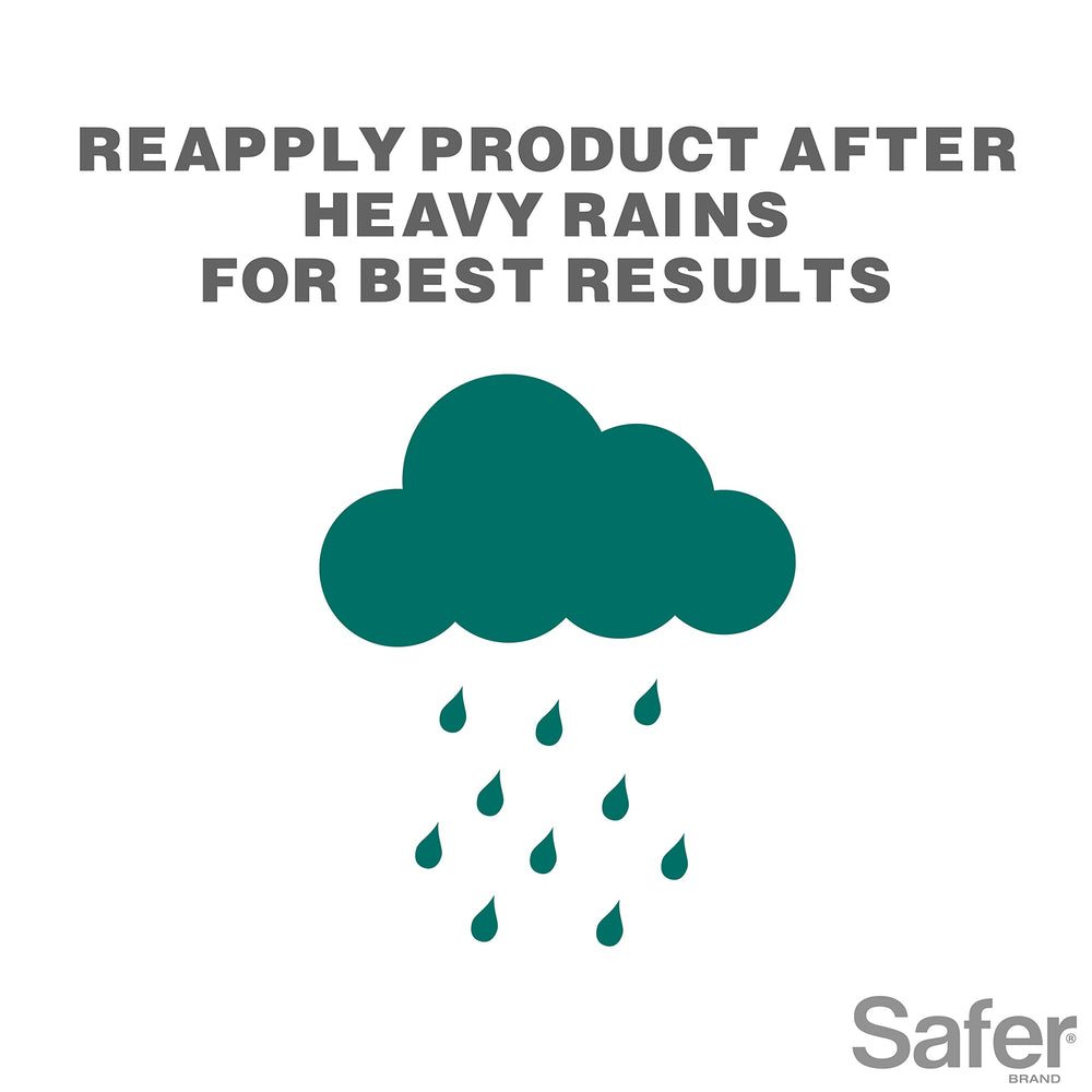 Safer Snake Shield granules spreading in an outdoor area