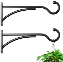 saffruff 8 Inch Heavy-Duty Metal Plant Hanger Hook front view