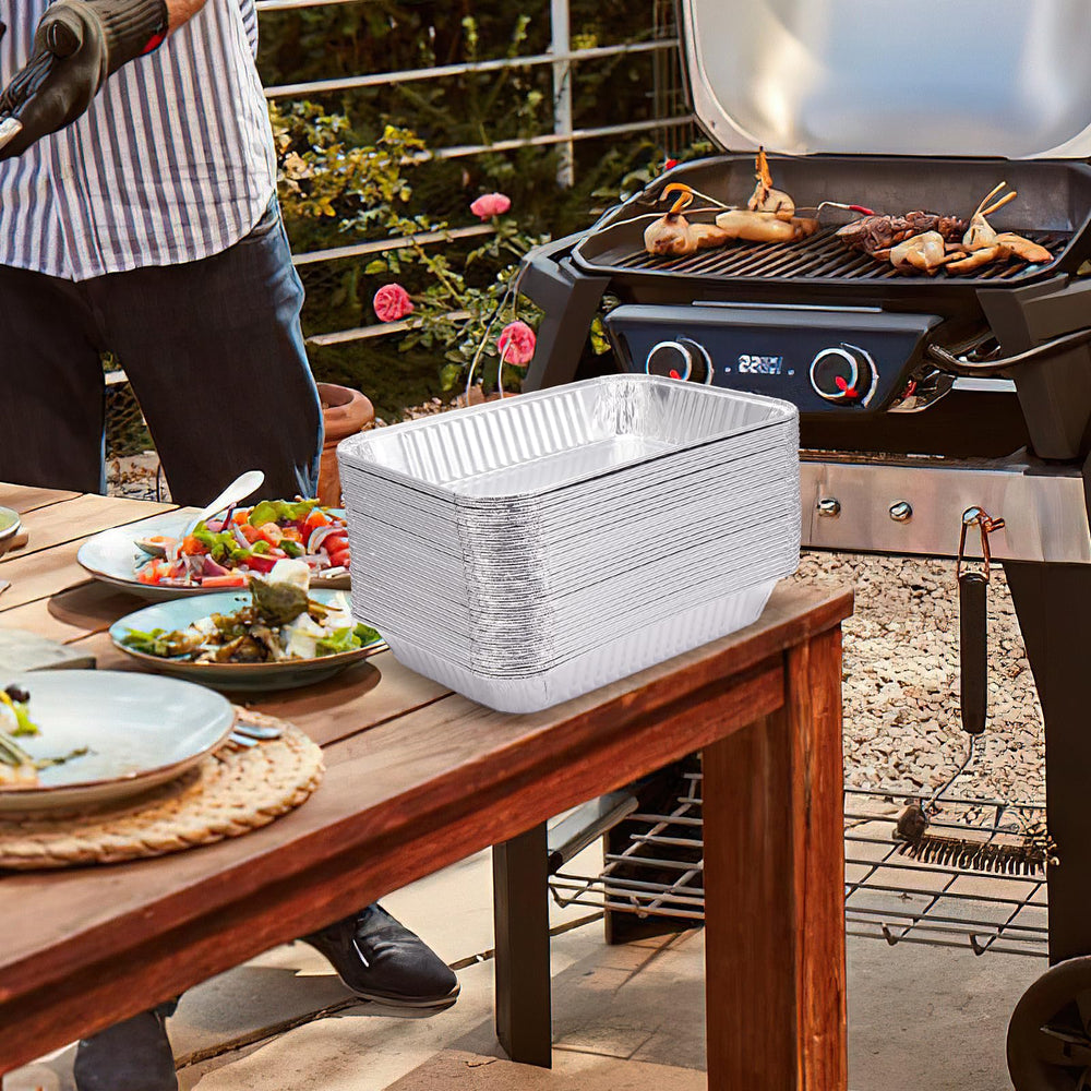 Sageme drip pan with grease after grilling