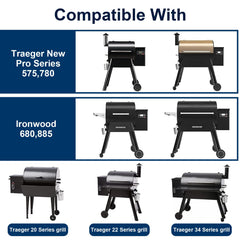 Sageme grease bucket liner in use with Traeger grill