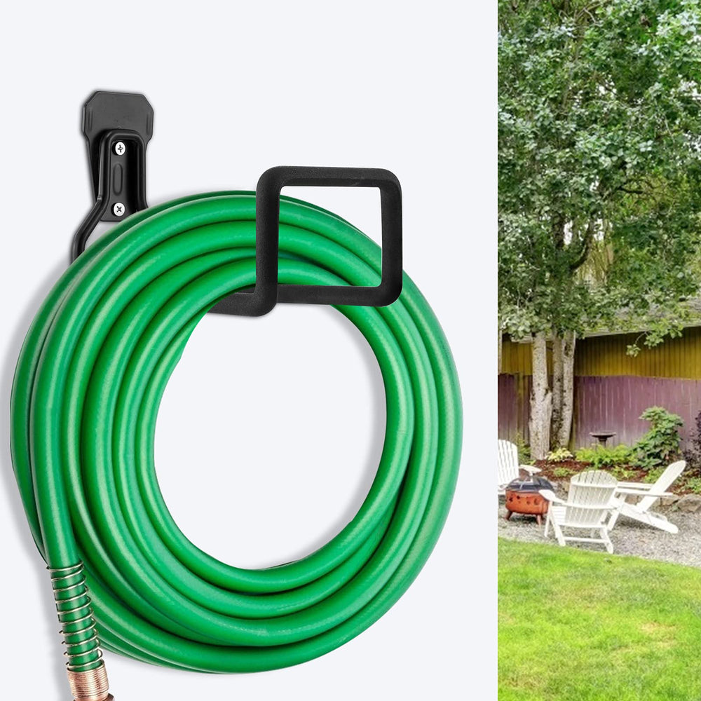 Sageme Heavy Duty Hose Holder demonstrating space-saving design