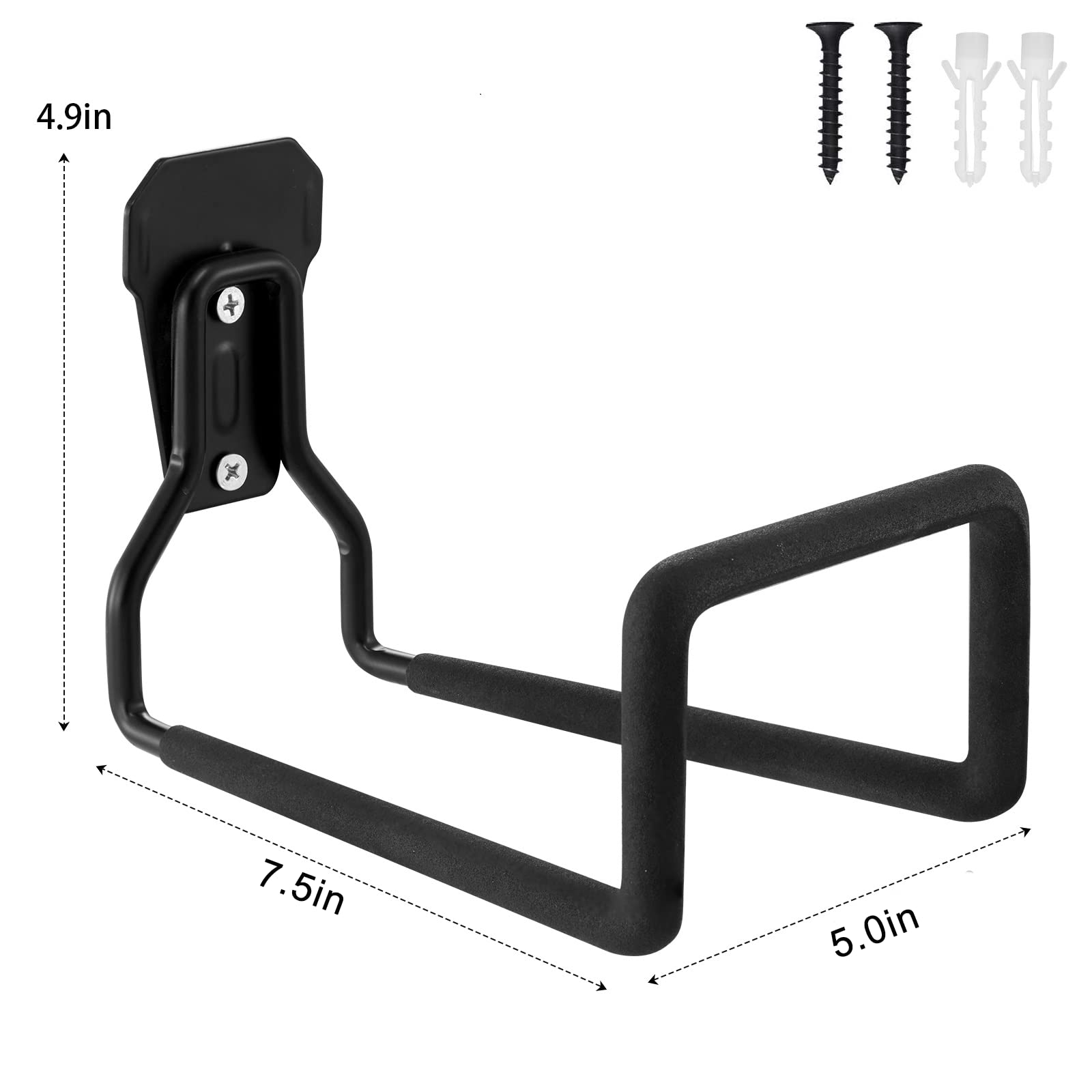 Sageme Hose Holder with a garden backdrop