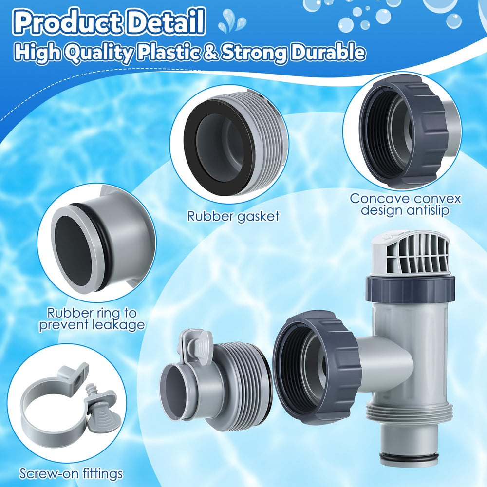 Saillong Pool Plunger Valve and Adapter packaging