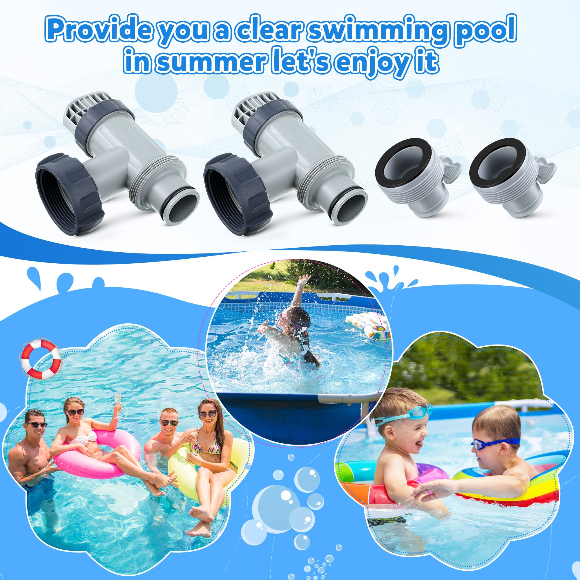 Saillong Pool Plunger Valve made of durable plastic material