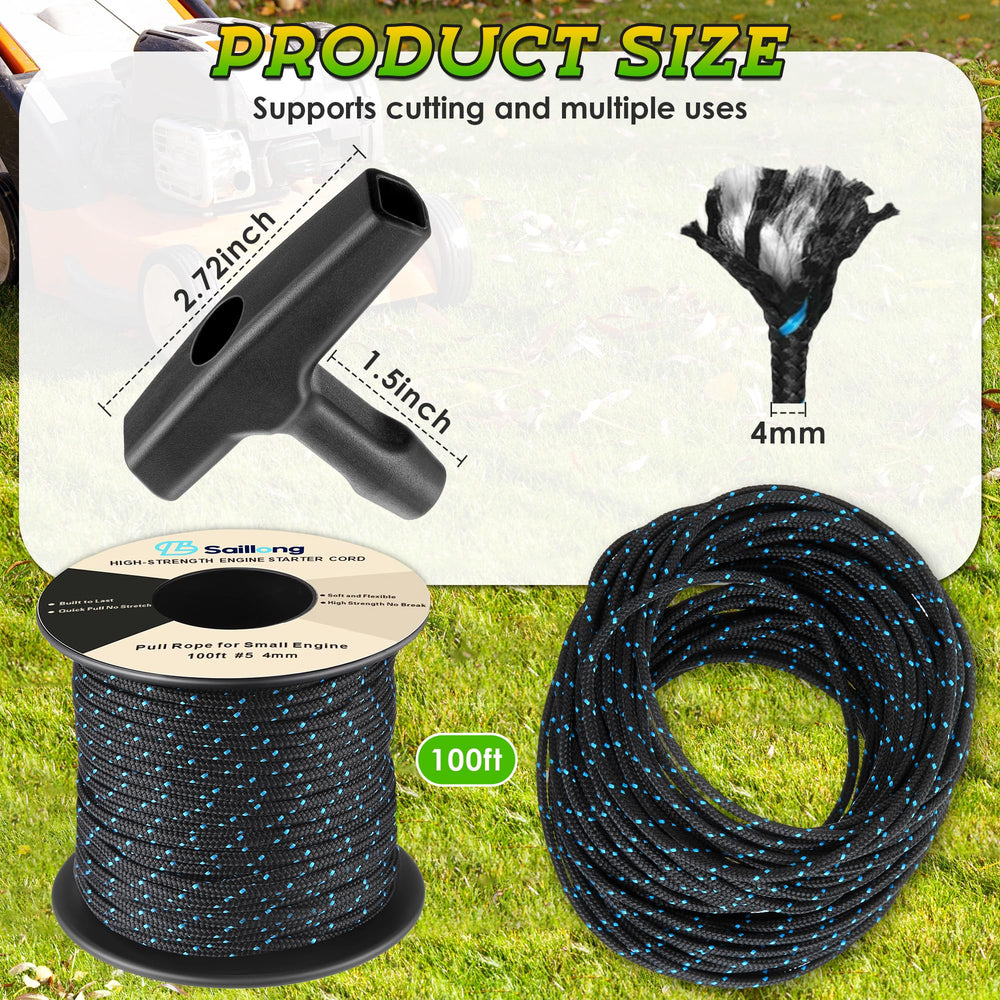 Saillong pull cord rope cut to desired length for convenience