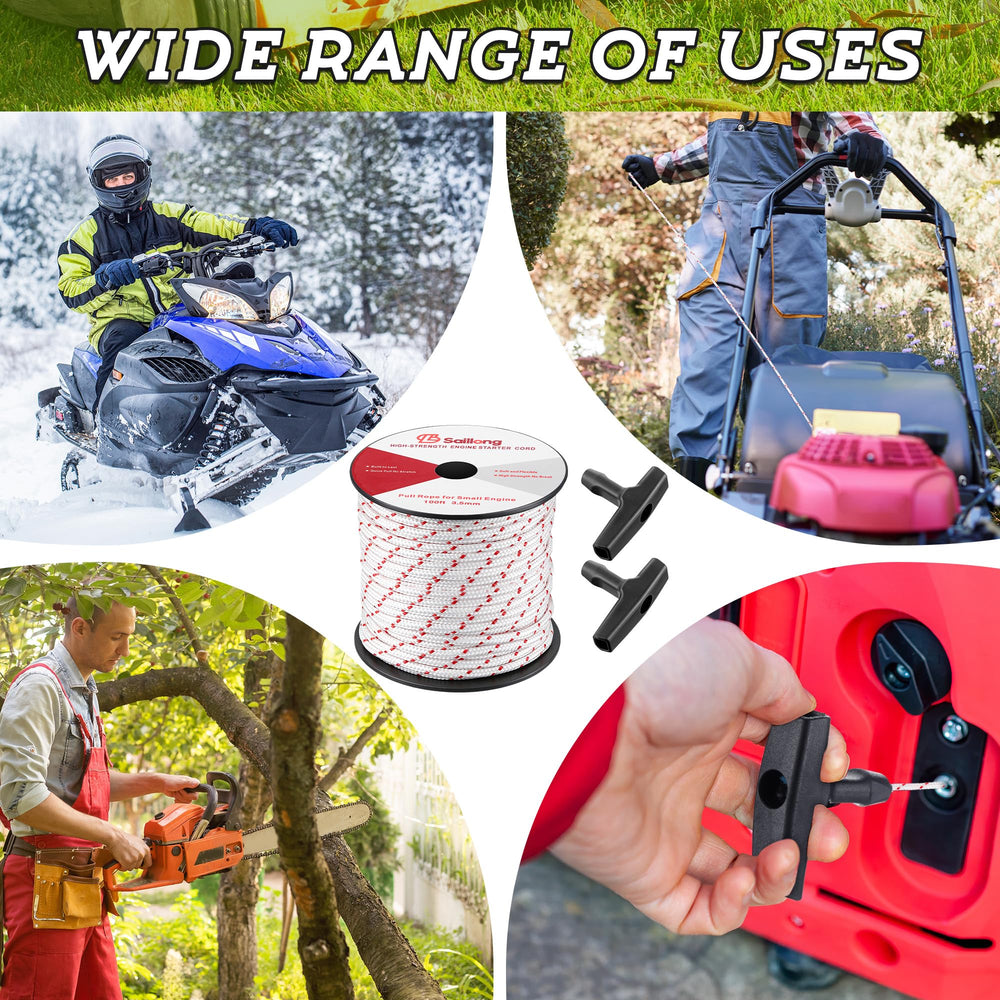 Saillong Pull Cord Rope length comparison