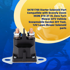 Saiyugty 04781700 Starter Solenoid terminals close-up