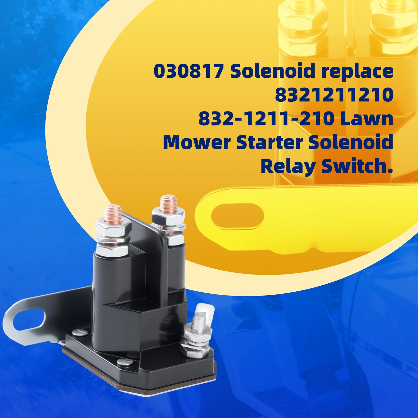 Saiyugty Lawn Mower Starter Solenoid packaging