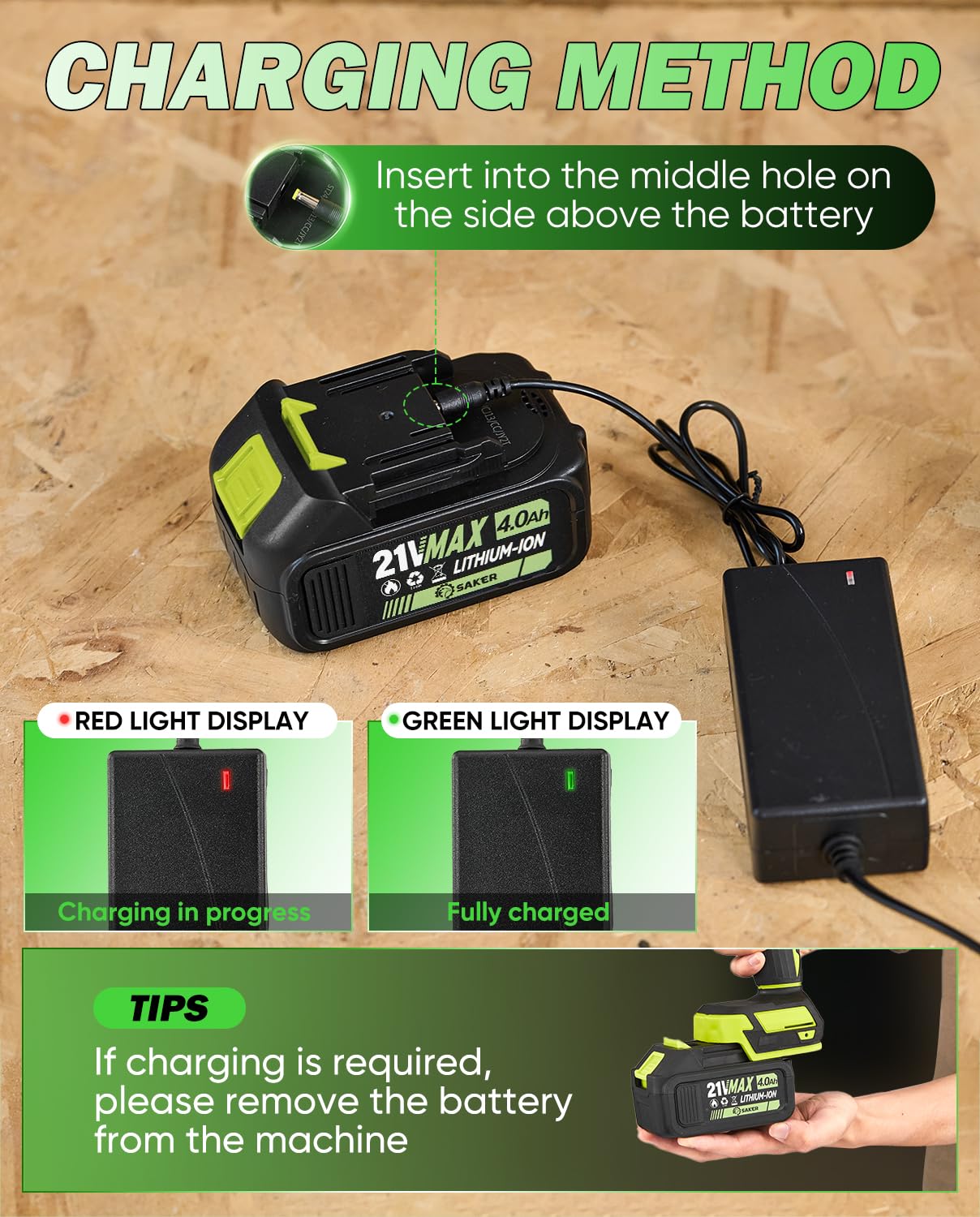 Saker Leaf Blower portable design for easy handling