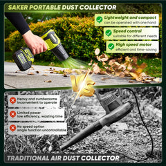 Saker Leaf Blower short nozzle for car drying