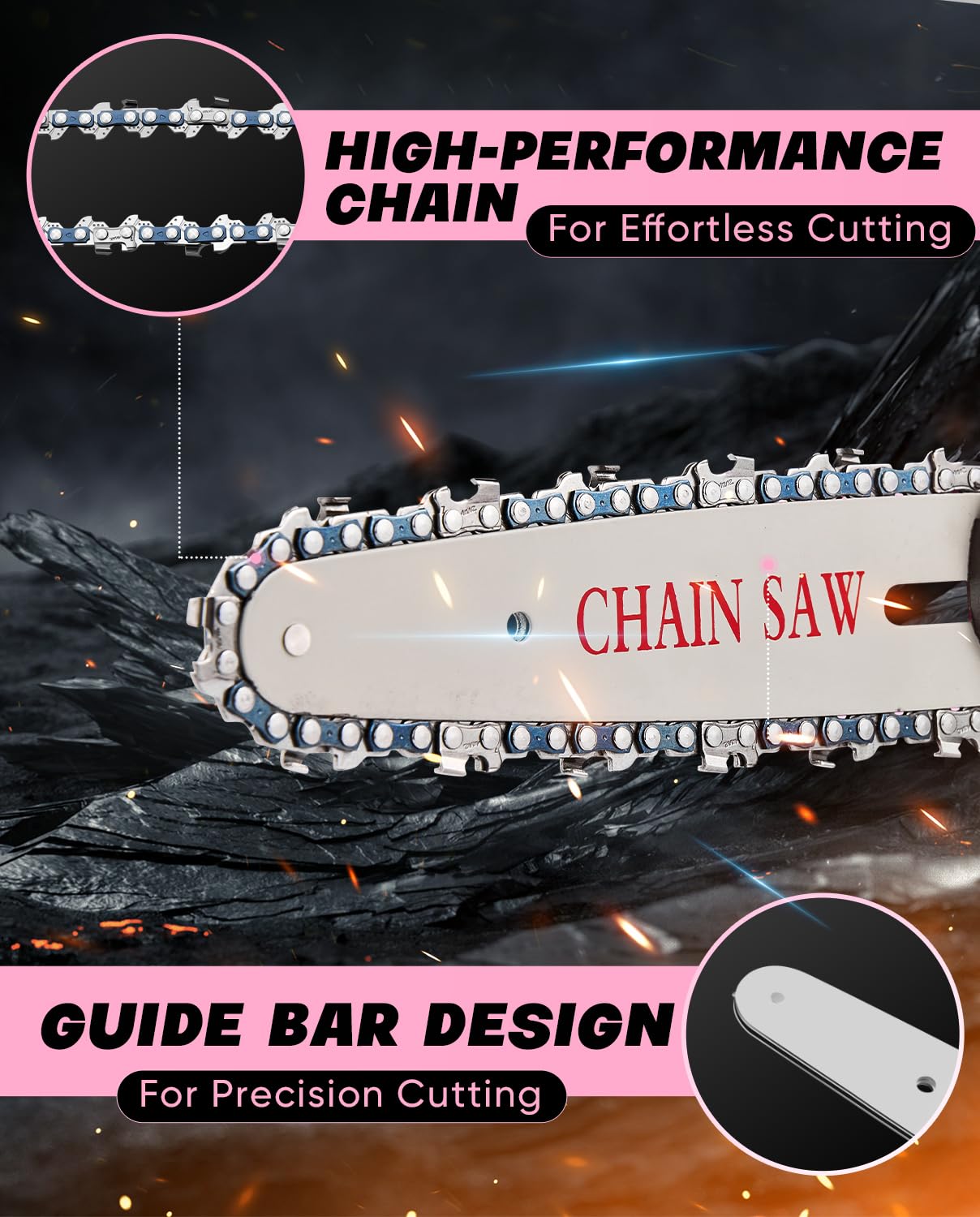 Saker Mini Chainsaw lightweight design in hand