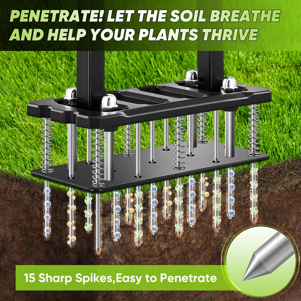 SakerPlus Aerator Lawn Tool packaging