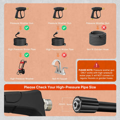 SakerPlus Foam Cannon rust-resistant construction