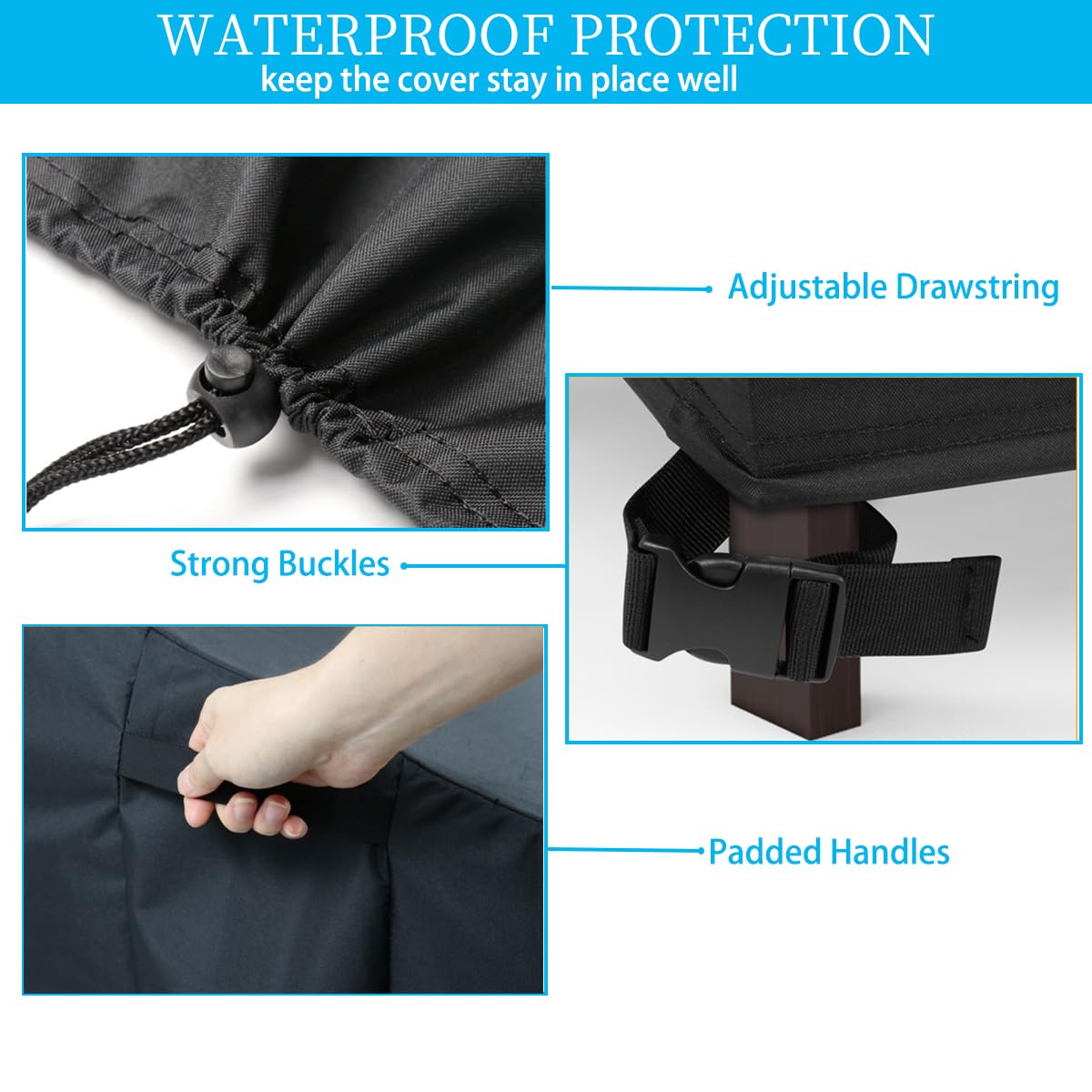 Saking Fire Pit Cover packaging details