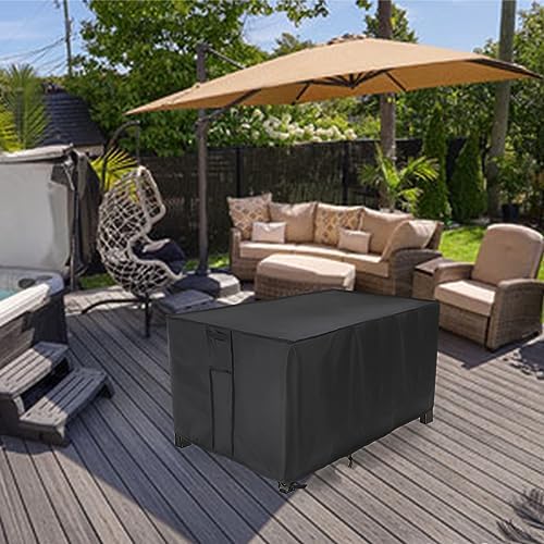 Saking fire pit cover stored in bag