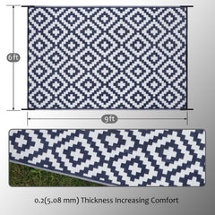SAND MINE outdoor mat folded in carrying bag