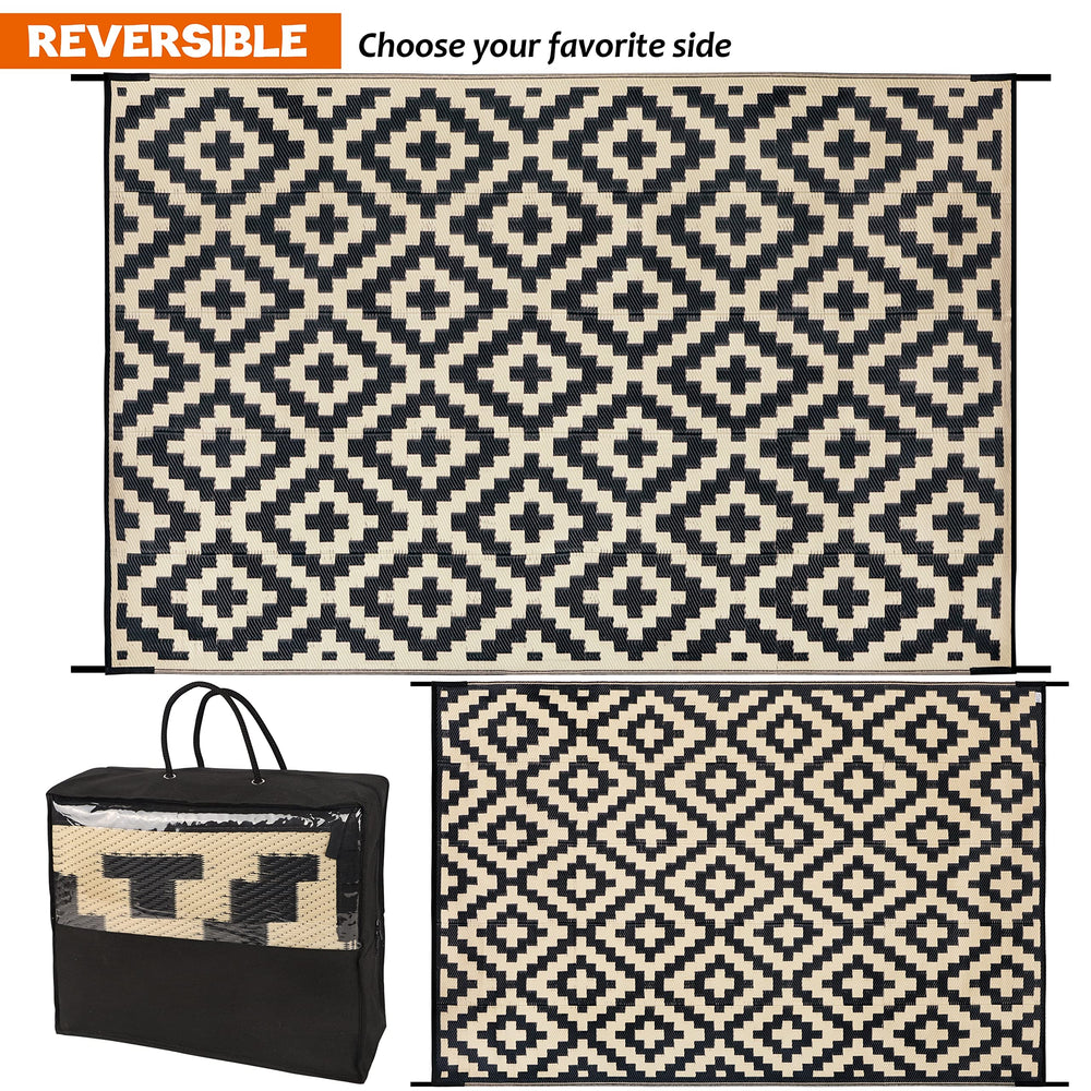 SAND MINE outdoor mat folded in carrying bag