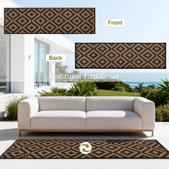SAND MINE outdoor mat on a patio area