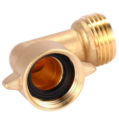 Sanpaint 3/4 inch garden hose elbow connector with pressure regulator