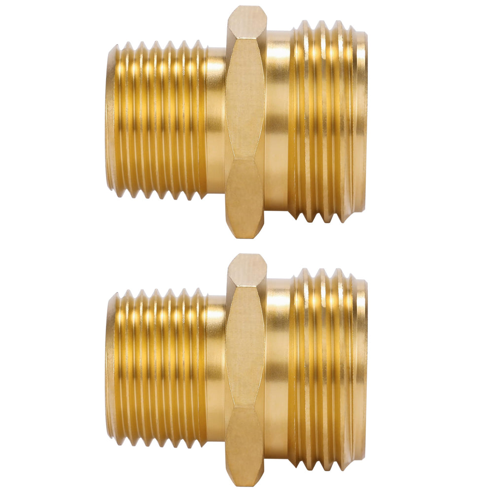 Sanpaint brass hose fittings in packaging