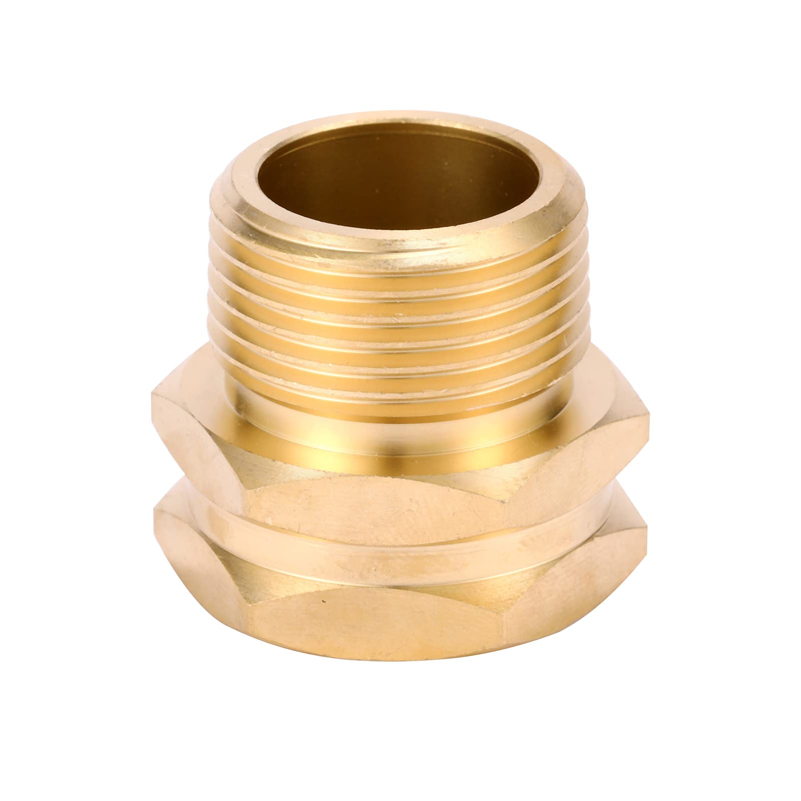 Sanpaint Garden Hose Adapter in use in a garden setting