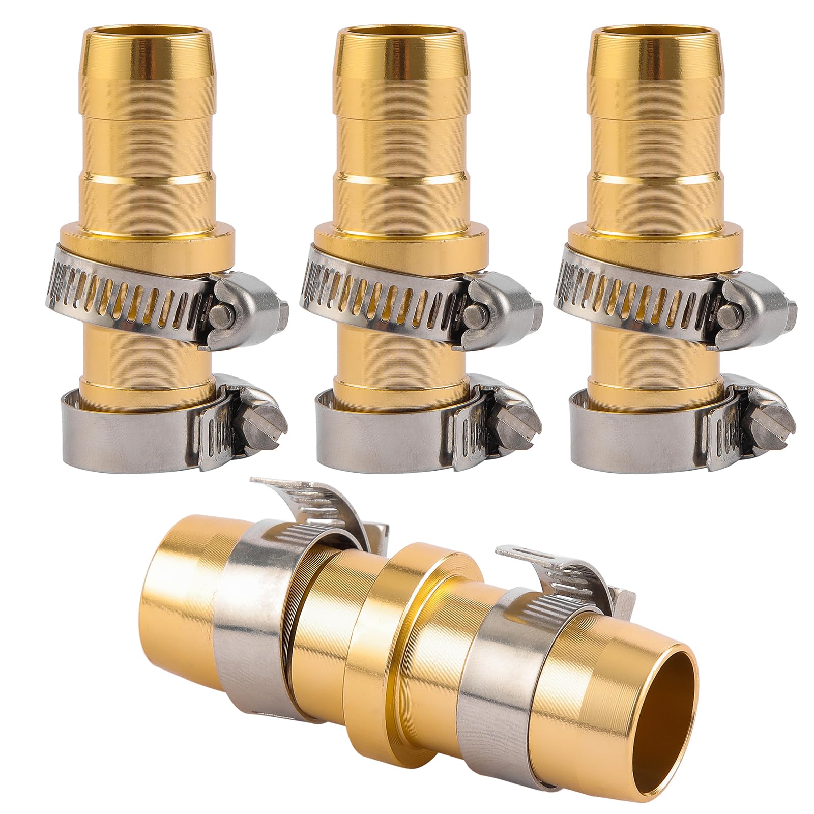Sanpaint garden hose connector repair kit packaging with aluminum connectors