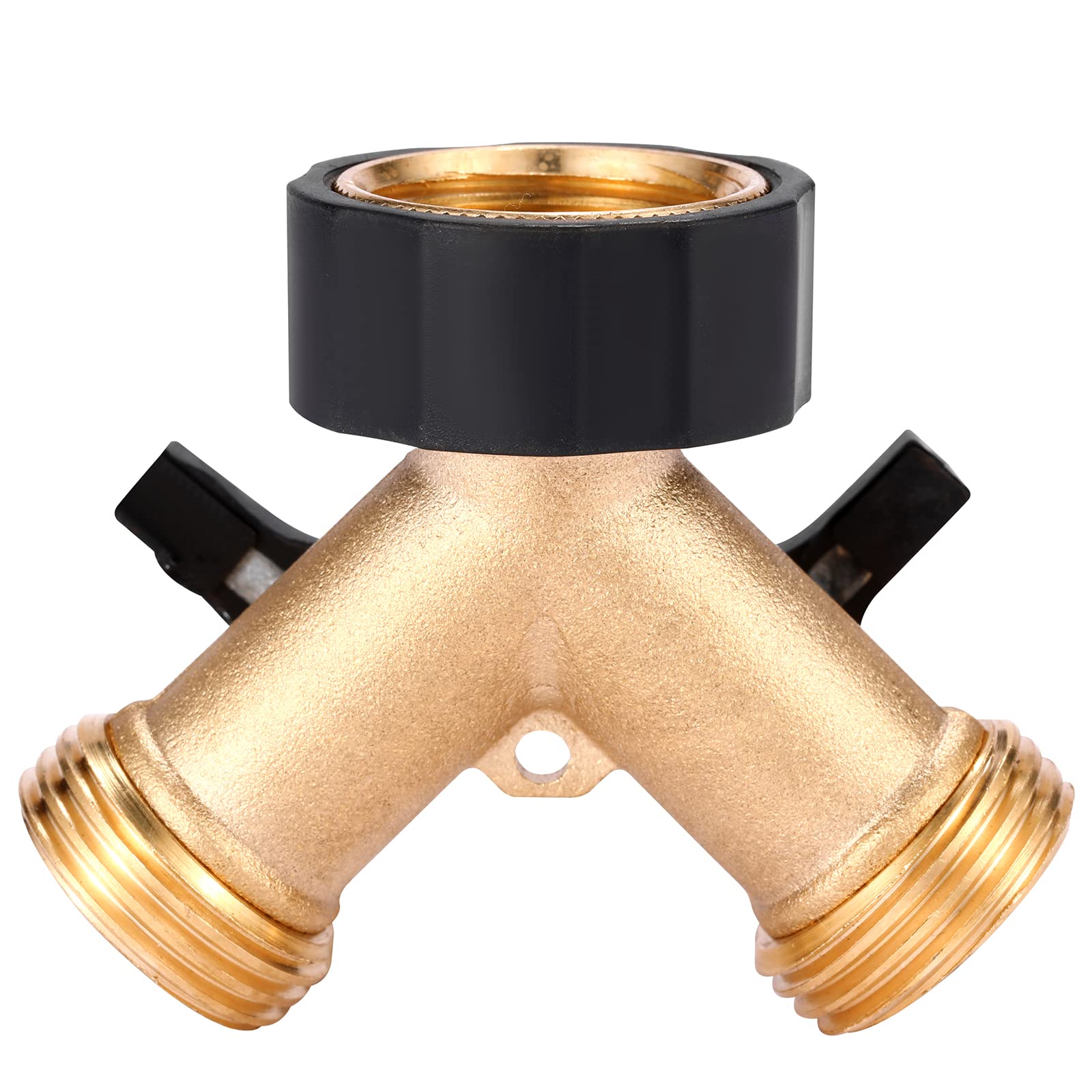 Sanpaint Garden Hose Splitter 2 Pack packaging