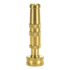 Sanpaint Heavy-Duty Brass Hose Nozzle front view