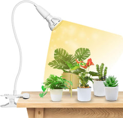 SANSI 10W Clip-On Gooseneck LED Grow Light front view