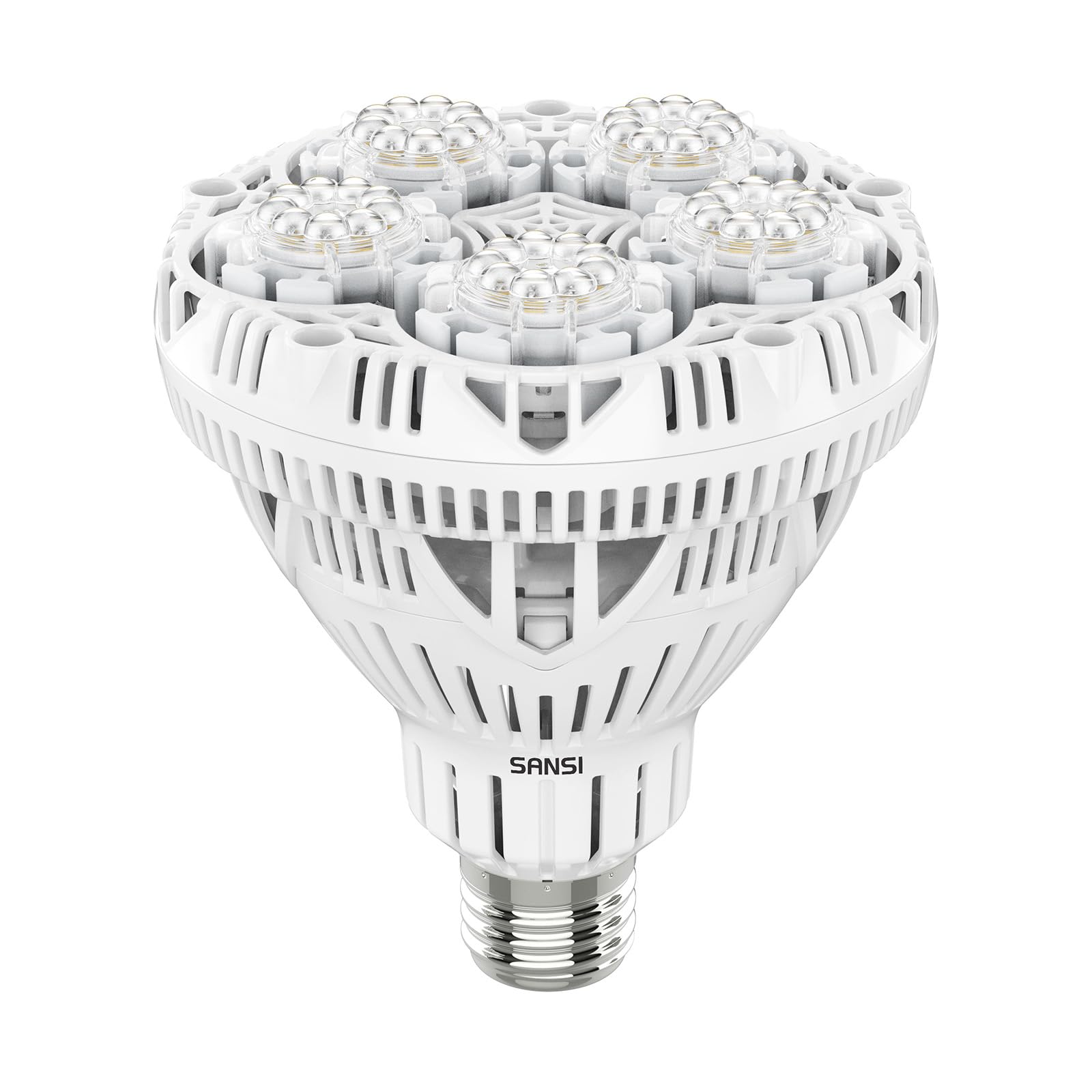 SANSI 24W Full Spectrum Grow Light Bulb front view