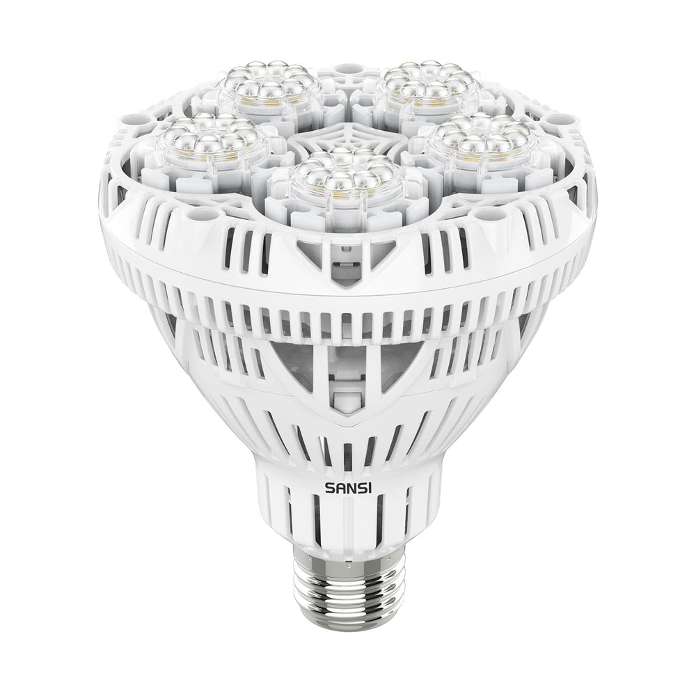 SANSI 24W Full Spectrum Grow Light Bulb front view