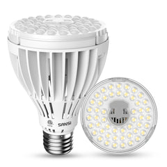 SANSI 24W Grow Light Bulb front view