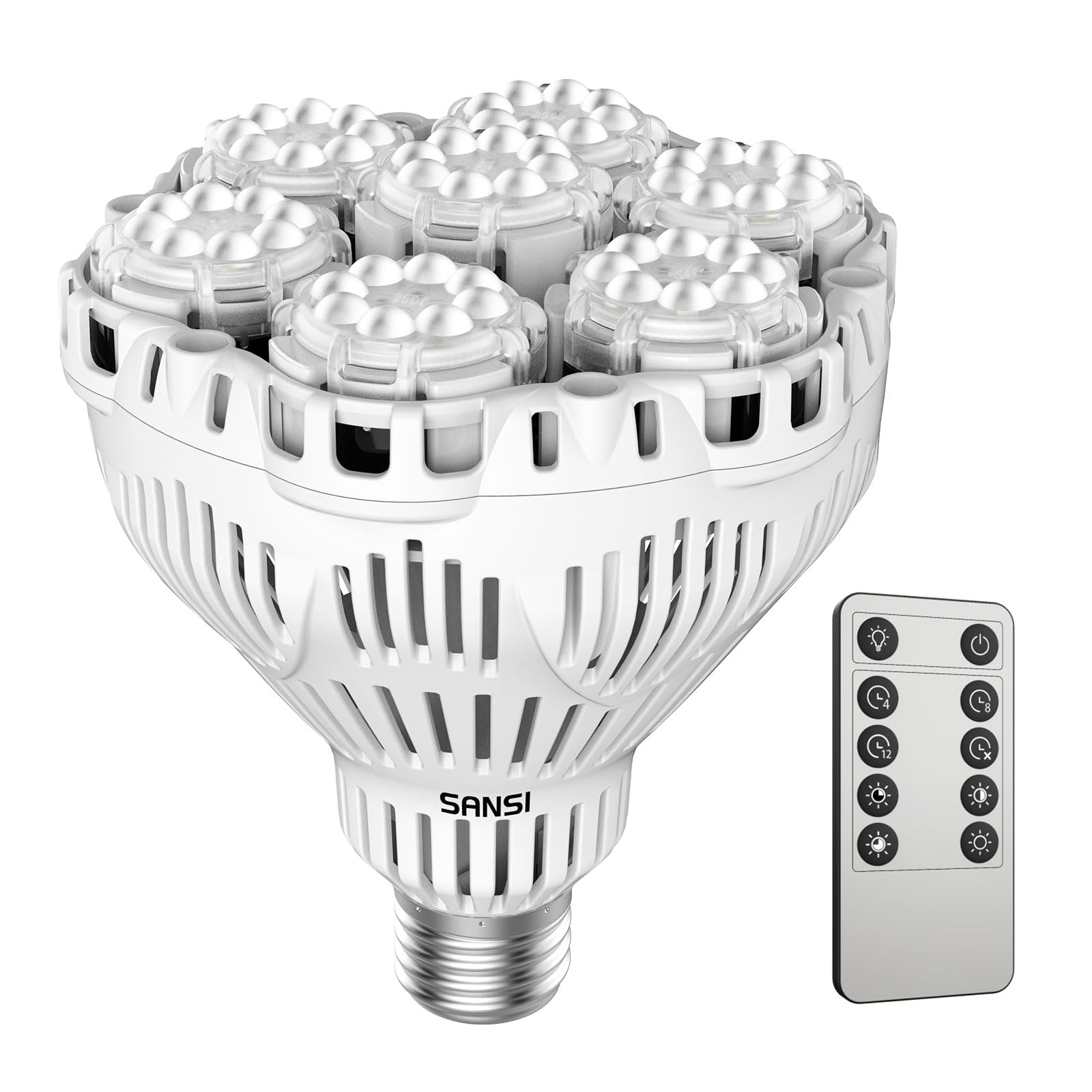 SANSI Dimmable Grow Light Bulb front view