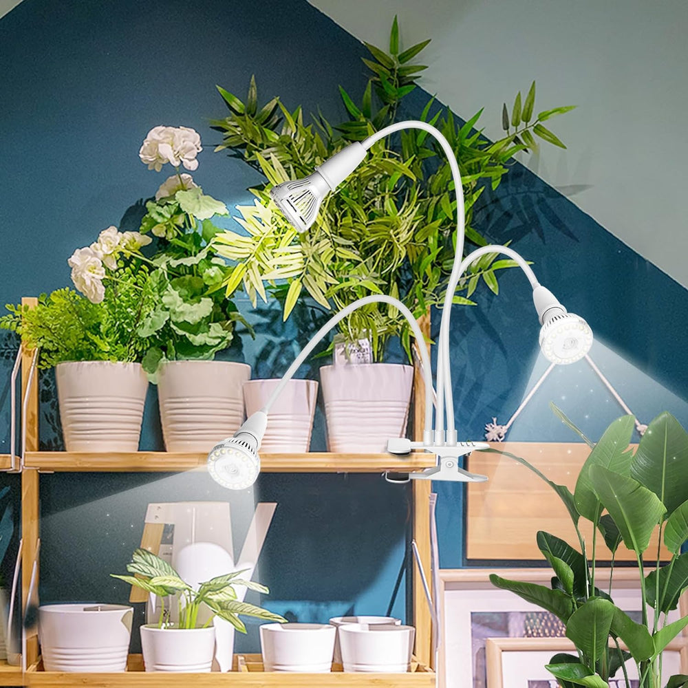 SANSI Grow Light demonstrating full spectrum light output