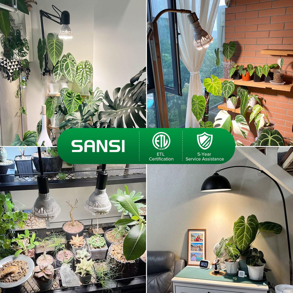 SANSI Grow Light installation in greenhouse