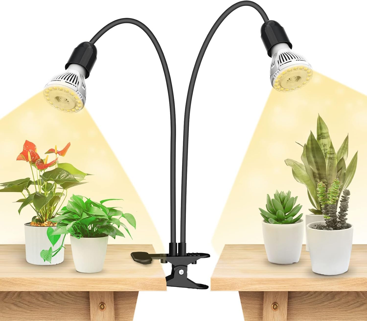 SANSI LED Grow Light 300W full spectrum two head design