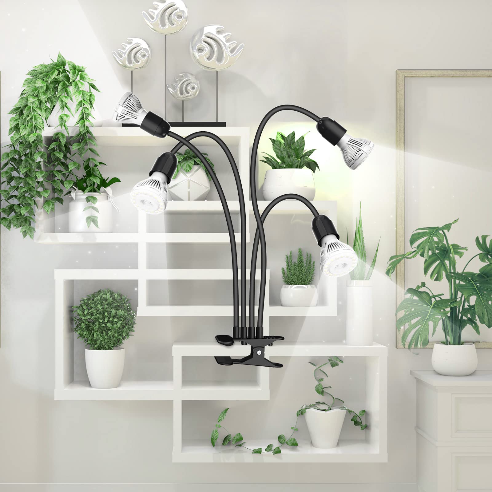 SANSI LED Grow Light packaging and contents