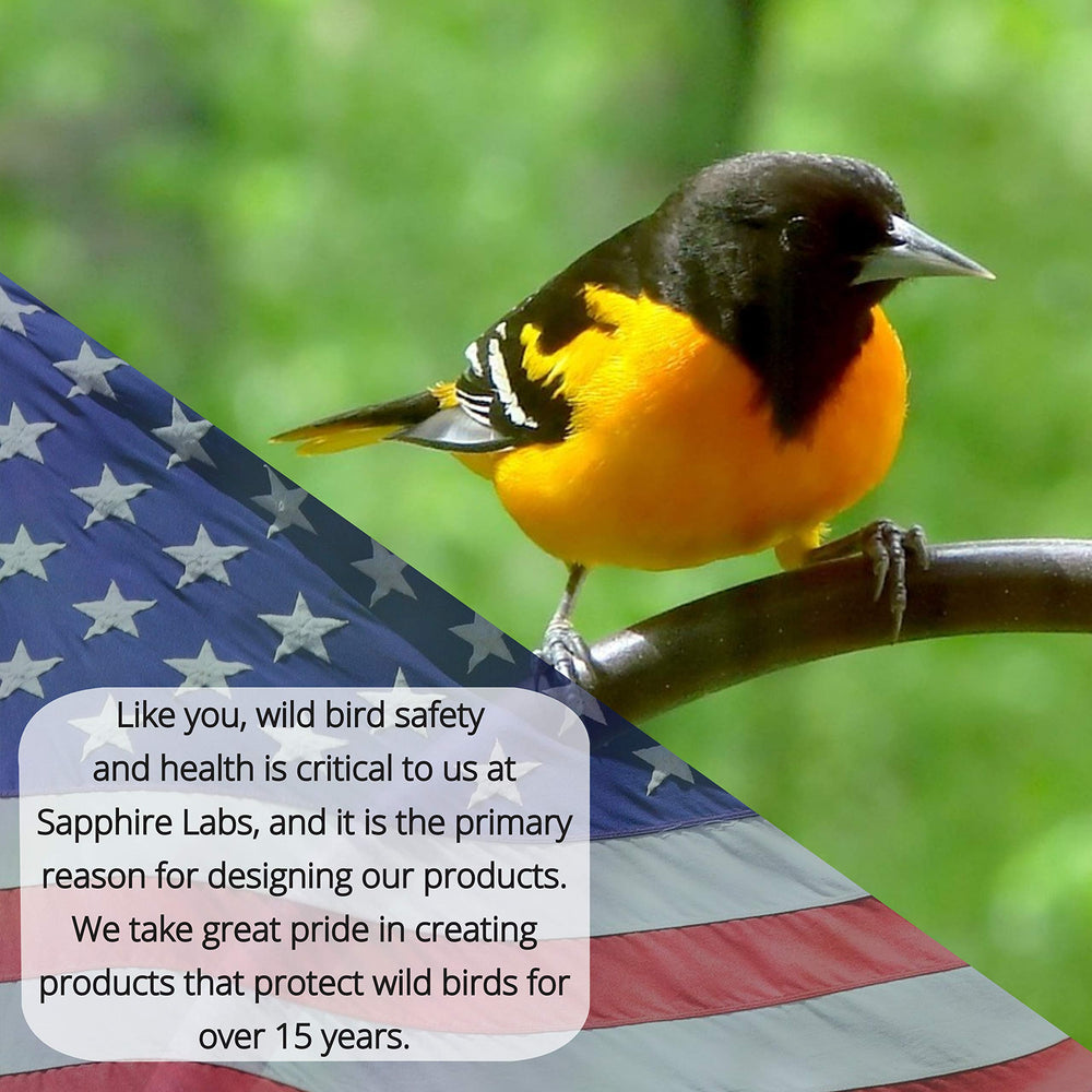 Sapphire Labs Nectar Defender in the garden with flowers
