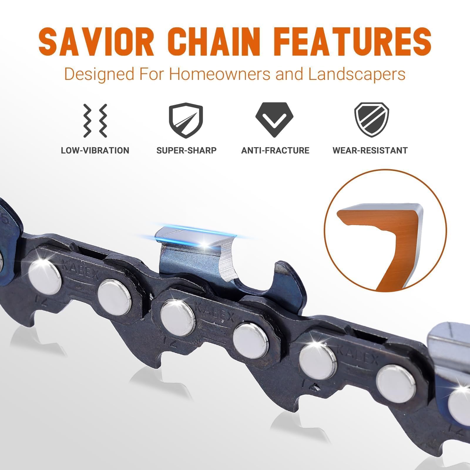 Savior chainsaw chain packaging
