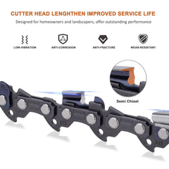 Savior chainsaw chain with gloves and Velcro straps