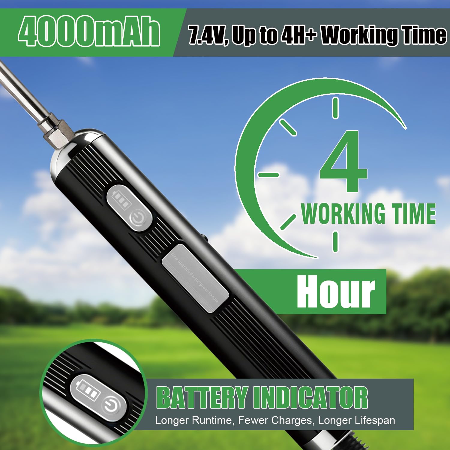 SBZYHYCJ Electric Sprayer with interchangeable nozzles