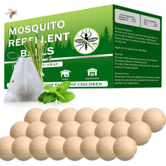 Scarilpest Mosquito Repellent 24 Balls White Pack