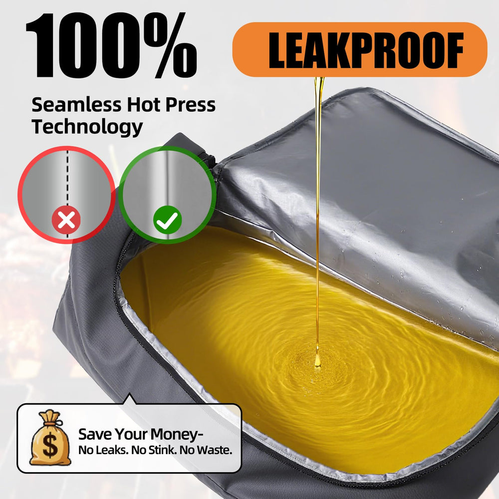 SCAUSY BBQ Blanket showing 270° top opening feature