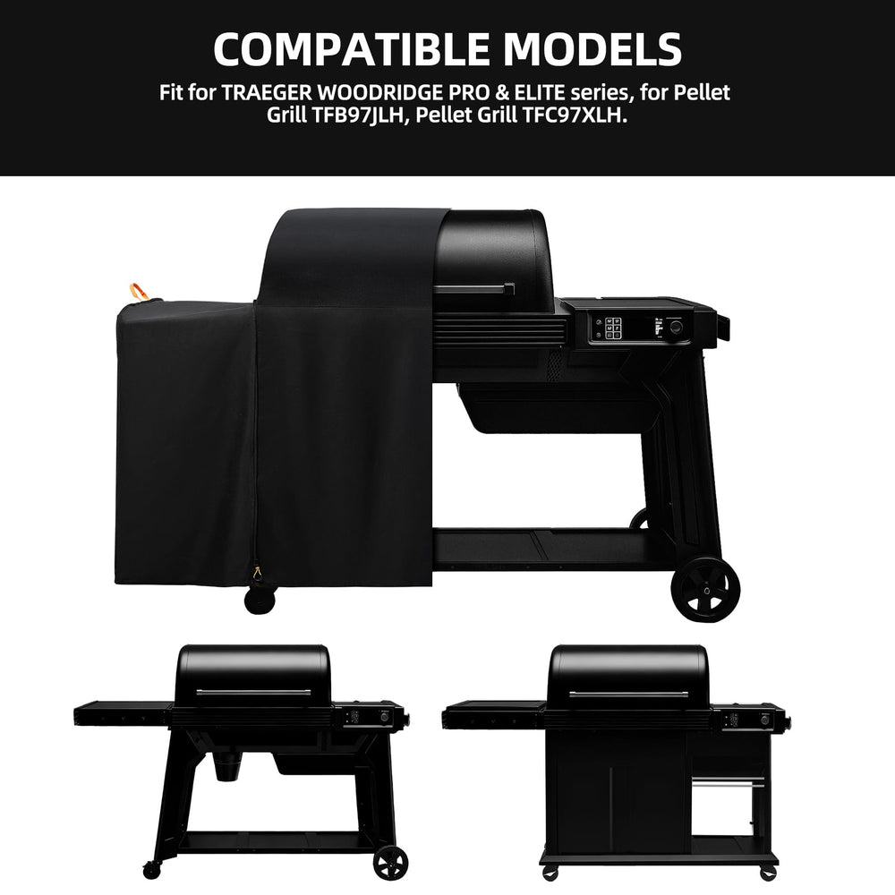 SCAUSY Pellet Grill Cover packaging display