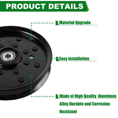 SCBHWJ AM136252 Pulley installed on John Deere mower