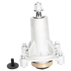 SCBHWJ deck spindle assembly front view with mounting bolts