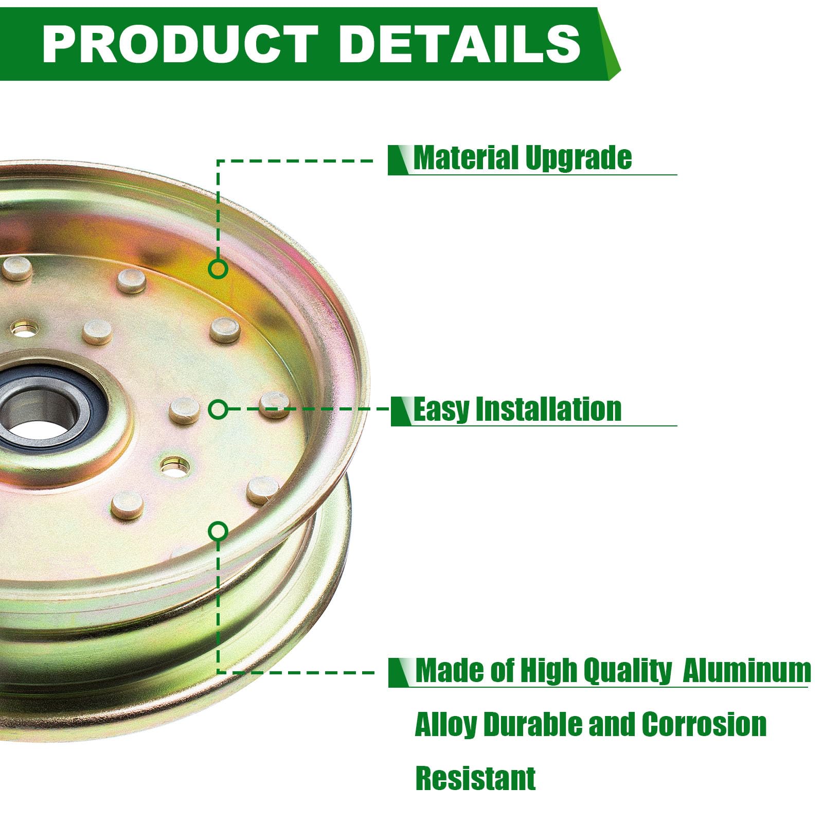SCBHWJ Idler Flat Pulley packaging